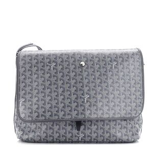 Goyard Capetien Messenger Bag  (Gray); San Francisco Store,Condition: Pristine;